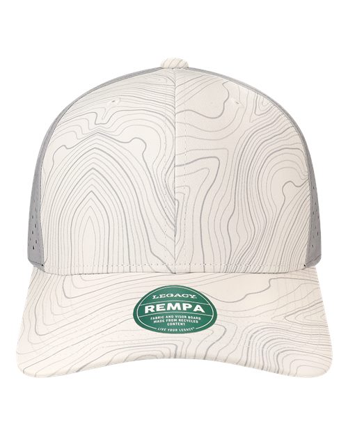 White Grey Topo