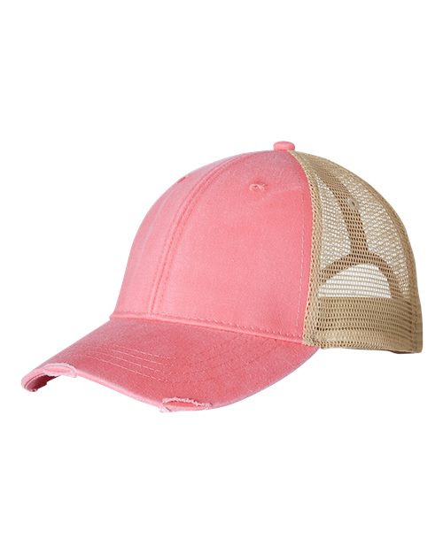 Coral/ Tan