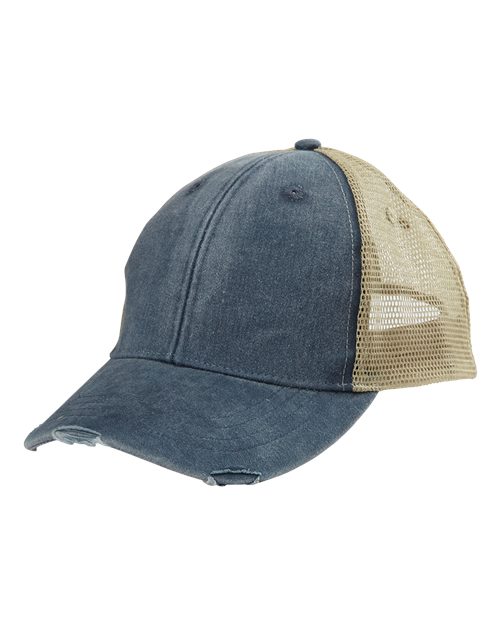 Navy/ Tan