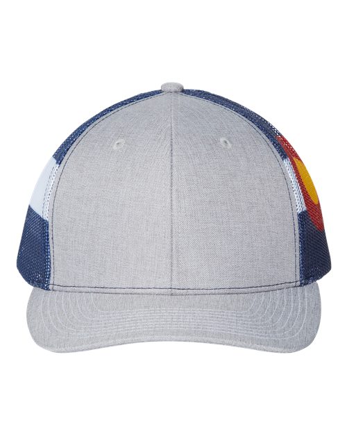 Heather Grey/ Colorado Flag