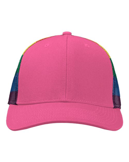 Hot Pink/ Rainbow