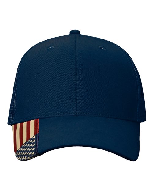 Navy/ USA Mesh