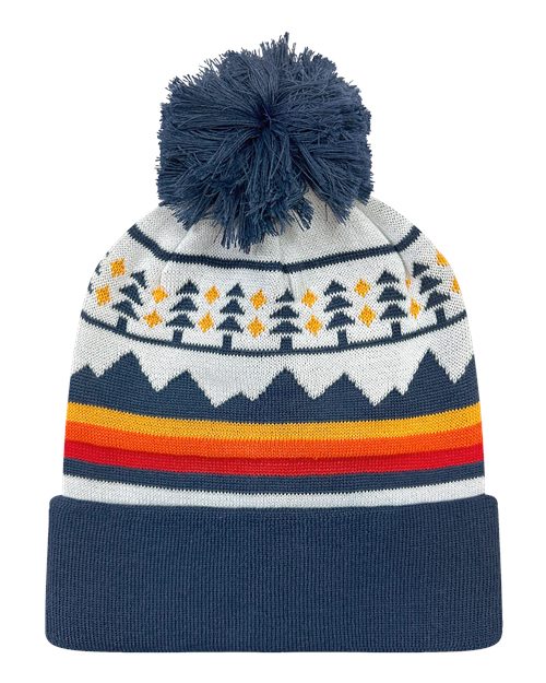 Trees & Peaks/ Navy
