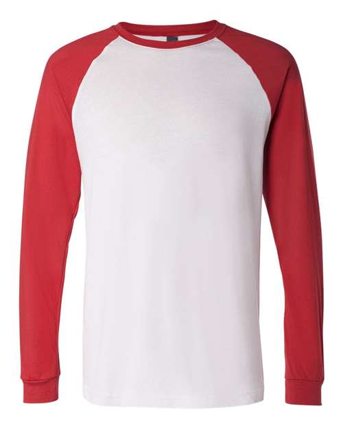 White/ Canvas Red