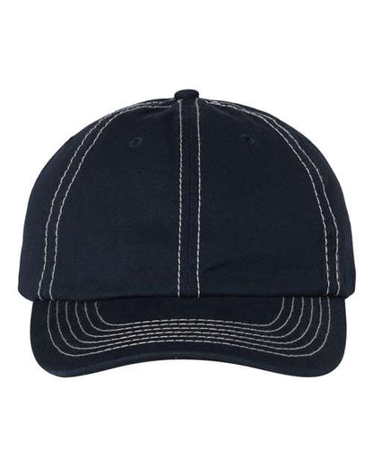Navy/ Stone Stitch