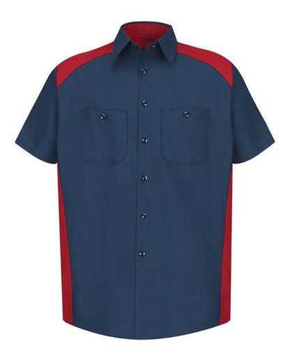 Navy/ Red
