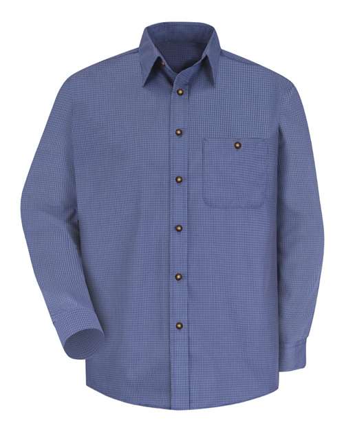 Grey/ Blue Plaid - 345