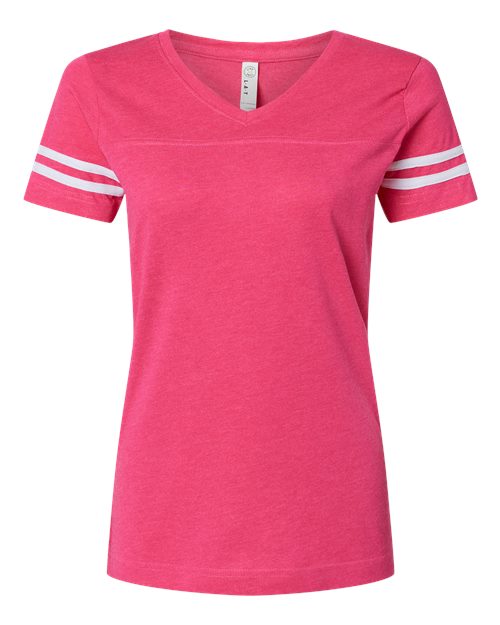 Vintage Hot Pink/ White
