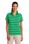 DISCONTINUED Nike Ladies Dri-FIT Tech Stripe Polo