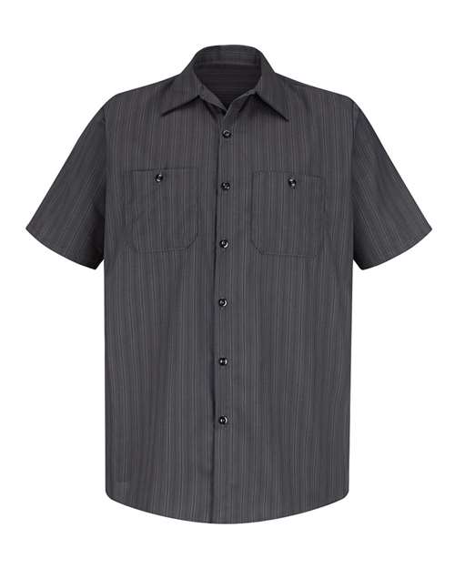 Charcoal/ Blue/ White Stripe