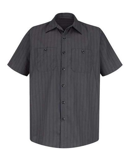 Charcoal/ Blue/ White Stripe