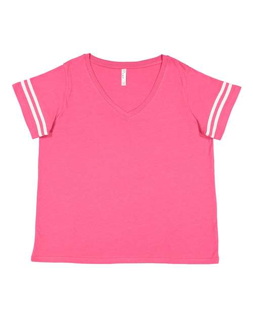 Vintage Hot Pink/ White
