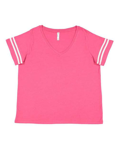 Vintage Hot Pink/ White