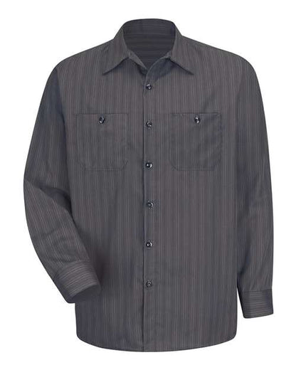 Charcoal/ Blue/ White Stripe