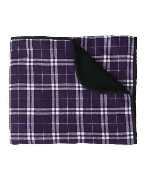 Purple/ White Plaid