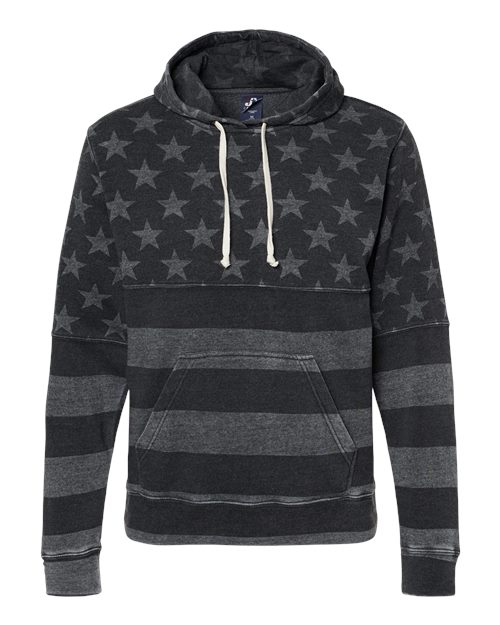 Black Stars & Stripes Triblend