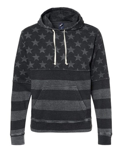 Black Stars & Stripes Triblend