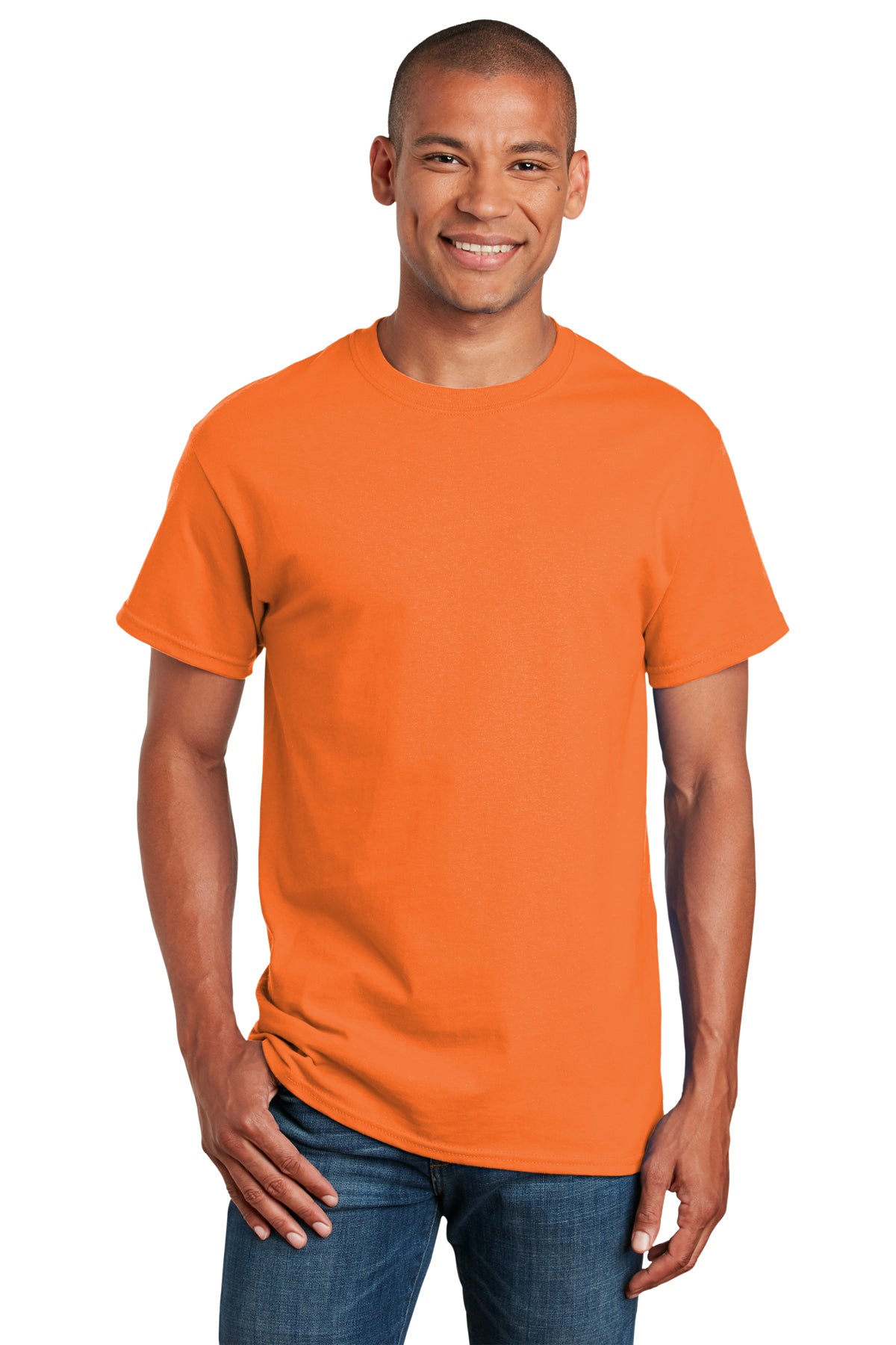 Gildan Ultra Cotton T-Shirt, Style 2000 - 100% Cotton, Relaxed Fit, Gold, X-Large