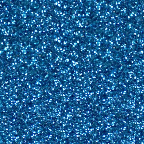 Glitter Vinyl 1 FOOT BLUE GLITTER