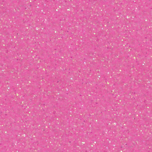 Glitter Vinyl 1 FOOT NEON RAINBOW PINK GLITTER