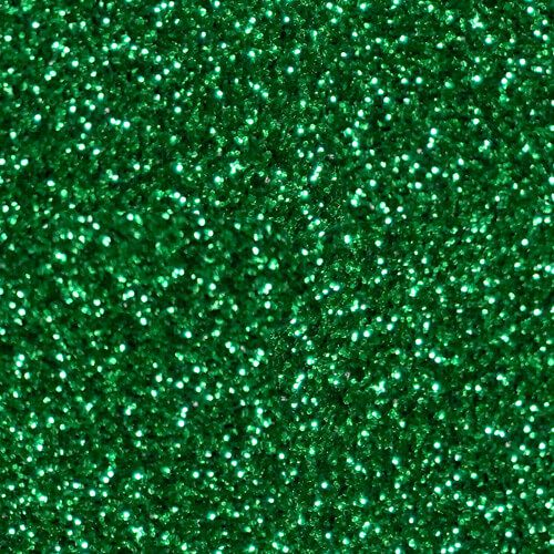 Glitter Vinyl 1 FOOT GREEN GLITTER