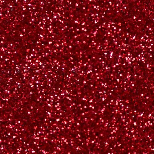 Glitter Vinyl 1 FOOT RED GLITTER