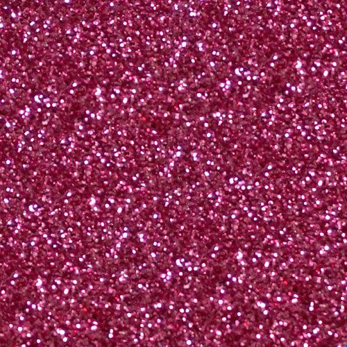 Glitter Vinyl 1 FOOT PINK GLITTER